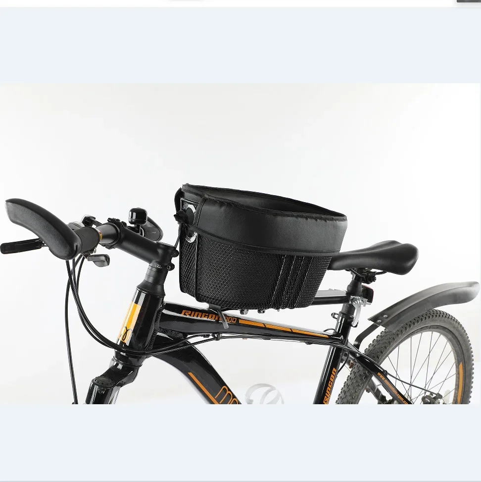 Bicycle Pet Basket Mountain Bike Road Bike with Dog Cat Bag Bike Basket Cross Saddle