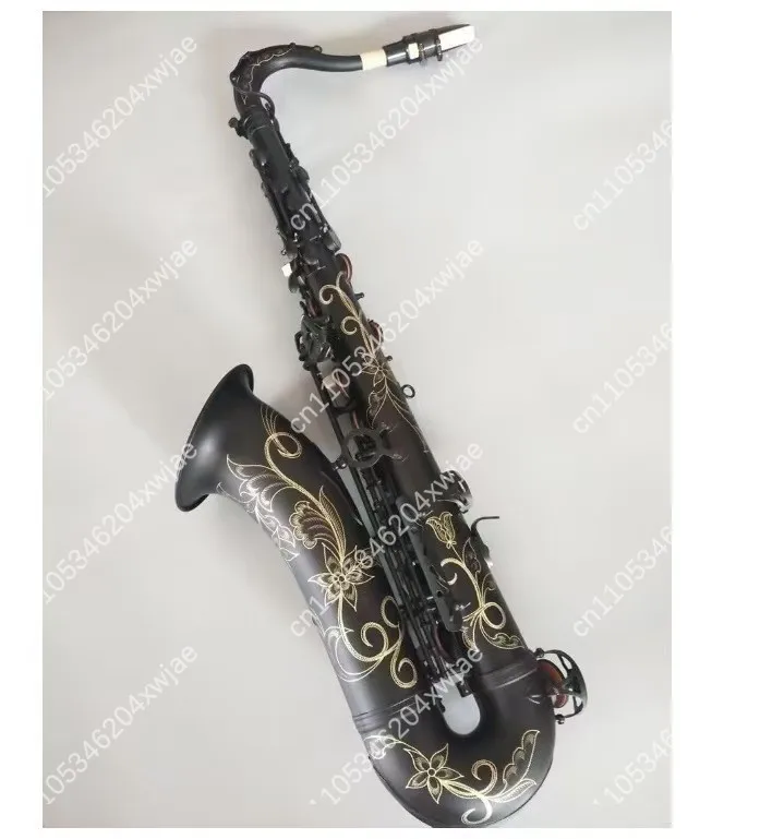 Eb Alto Saxophone Black Nickel Matte Finish Beginner Student Model for Grade Examination