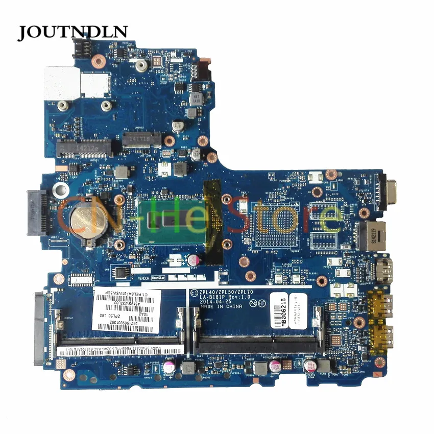 Genuine FOR HP PROBOOK 450 G2 Laptop Motherboard 799552-601 LA-B181P REV1.0 ZPL40ZPL50ZPL70 W/ I5-5200u CPU Integrated Graphics