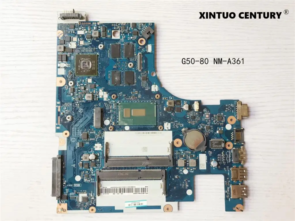 

ACLU3 ACLU4 NM-A361 motherboard for LENOVO G50 G50-80 G50-80M laptop motherboard with I3-5005U CPU M330 R5 GPU DDR3 100% Tested