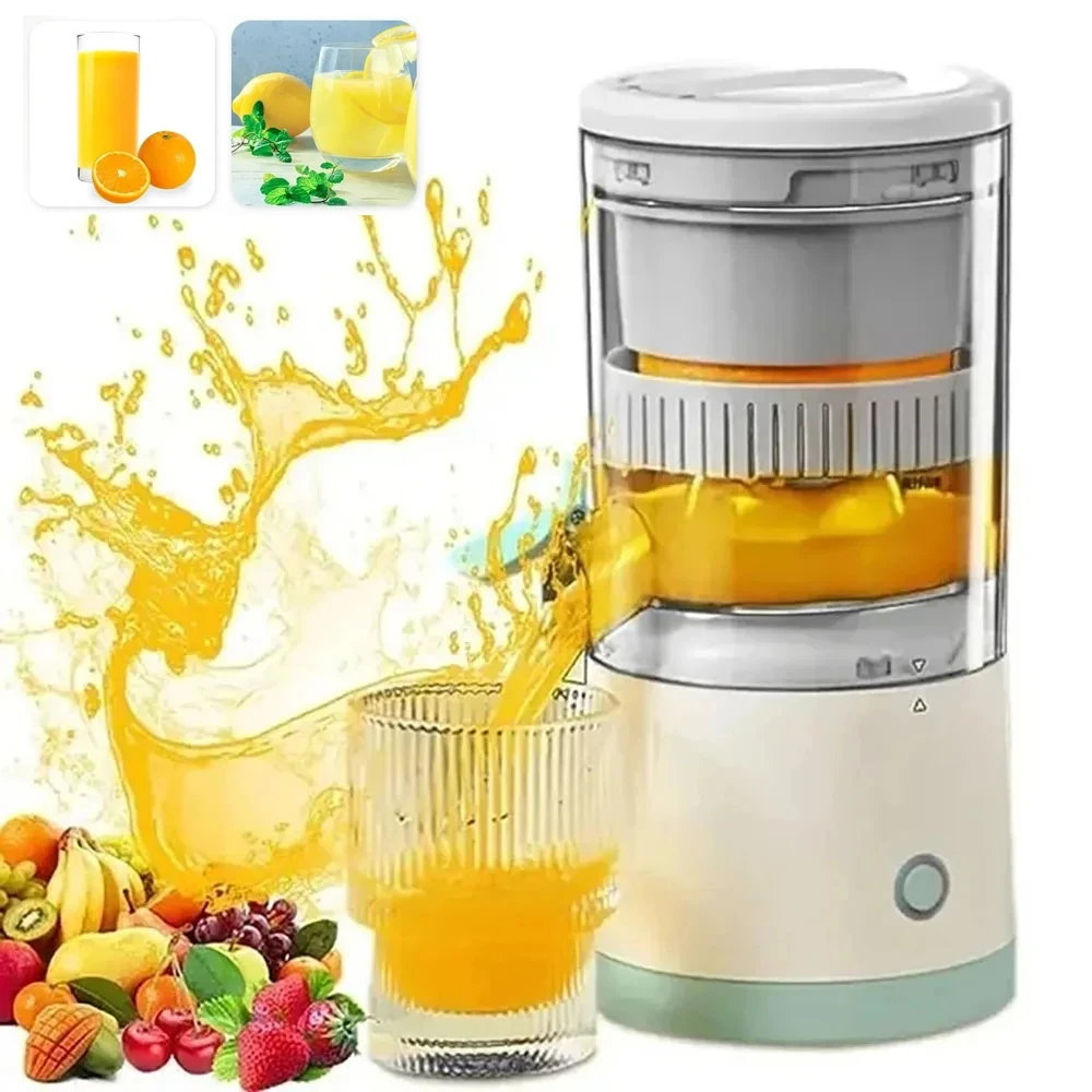 Multi-Function Portable Electric Juicer USB Rechargeable Electric Mixing Bottle Summer Ice Cream Smoothie Lemon Juice Home Use