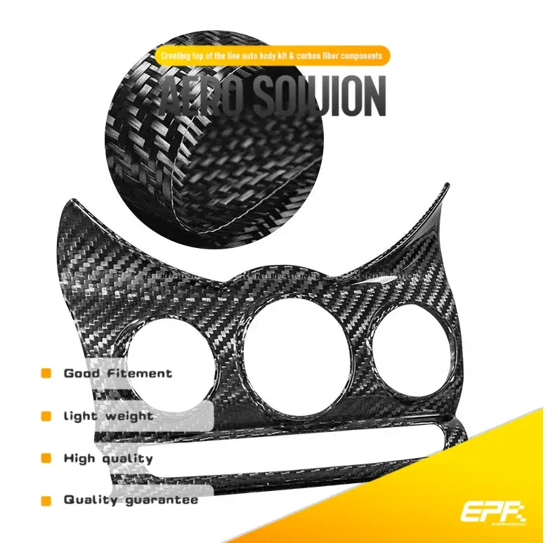 For Mini Cooper F55 F56 F57 Air Con Control Panel (With or without hole) - Interior Fit Replacement Accessory