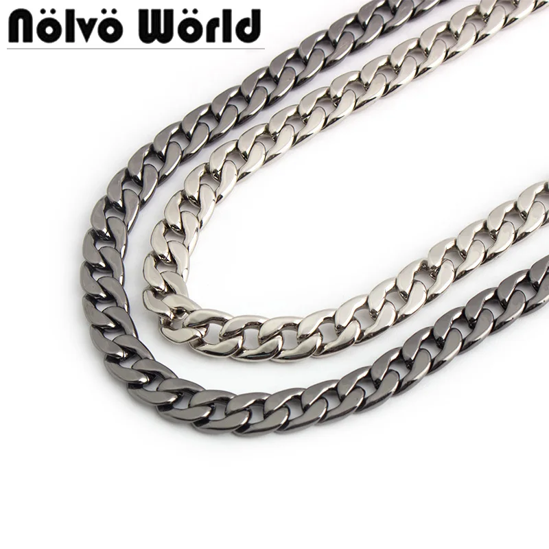 

1-5-10meters 8mm width purse handbag COPPER material chain bag accessories chain fashion bag chains