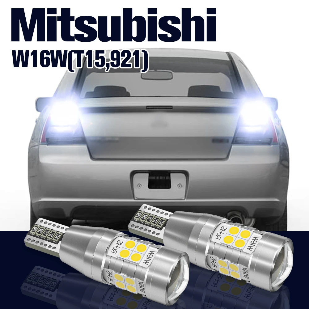 

Reverse Light W16W T15 921 2x LED Bulb Backup Lamp For Mitsubishi Galant Outlander Sport Eclipse Cross Endeavor RVR Accessories