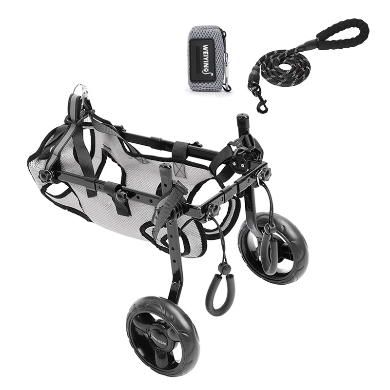 Pet Dog Disability Assistance Vehicle Cat And Dog Walking Aid Disability Injured Dog Rehabilitation Wheelchair Pet Wheelchair