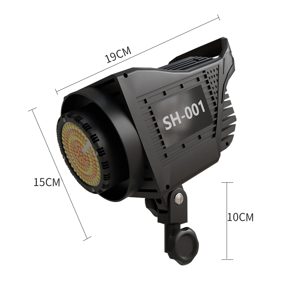 SH 90W 사진 촬영용 LED 비디오 조명, 소프트박스 조명용 주광색 밸런스 썬 램프, 인물 사진 플래시 스튜디오 액세서리