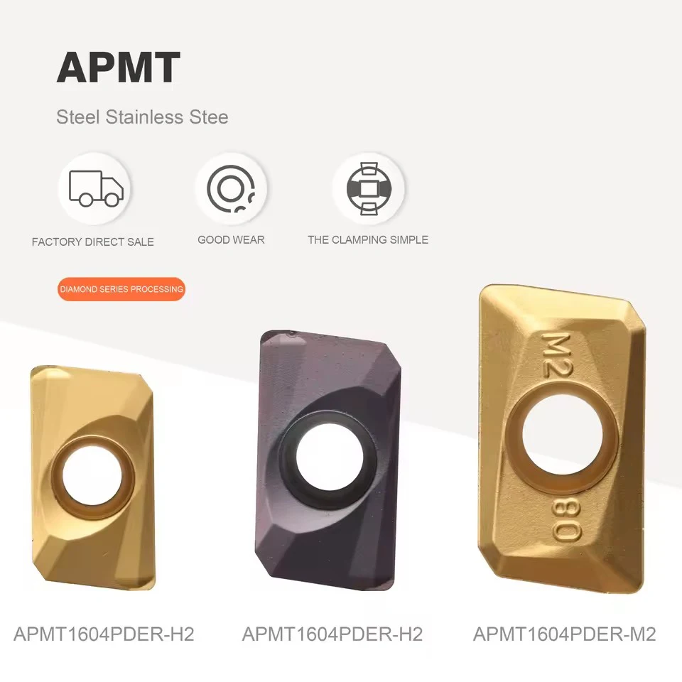 APMT1135 M2 APMT1135 H2 VP15TF US735 UE6020 Nội Bộ Biến CNC Công Cụ Máy Xay Công Cụ APMT 1135 Carbide Tiện CNC Công Cụ
