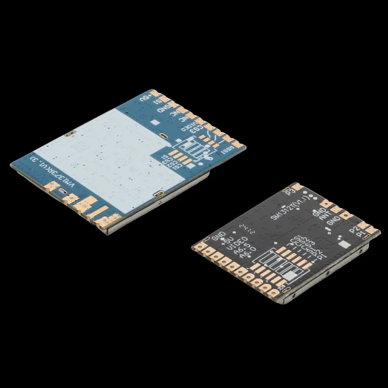 1PC VM1373R Receiver/SM1312T Transmitter 5V 380mA 1.2GHz Wireless Analog VRX Compatible RSSI Slope/800mW VTX Module for RC Drone