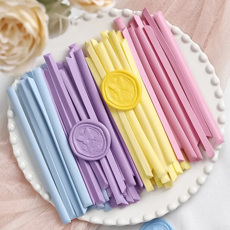 10pcs Sealing Wax Sticks, Used For Melting Glue Gun Sealing Wax Sticks, Used For Wedding Invitations Sealing Wax Gift Decoration