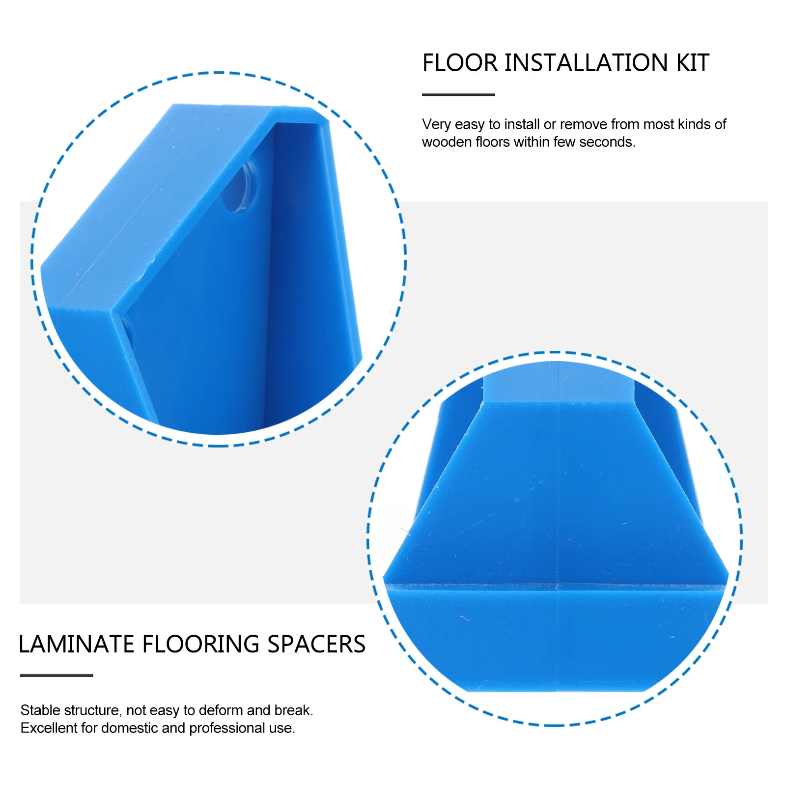 20 قطعة من فواصل تركيب الأرضية، تصميم خاص، أدوات تباعد ثابتة، مجموعة فاصل ABS متينة #6