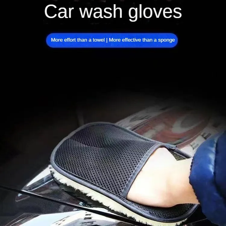 

Winter car cleaning brush wool ,car-wash waxing antifreeze gloves car-interior dust removal cars accessories home cleaning tools