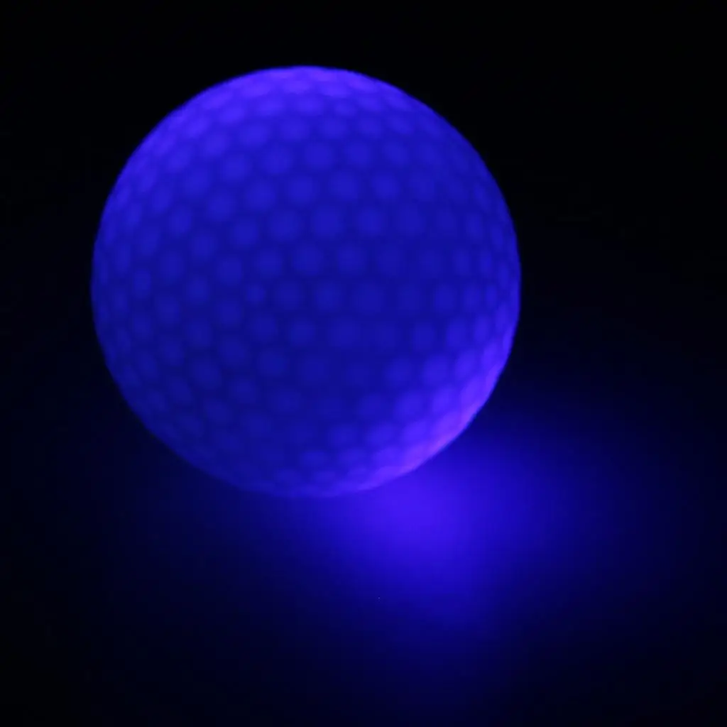 LED leuchtende Golfbälle für Nachtgolfen 1,68 Zoll Turnierball 1 Stück Neu