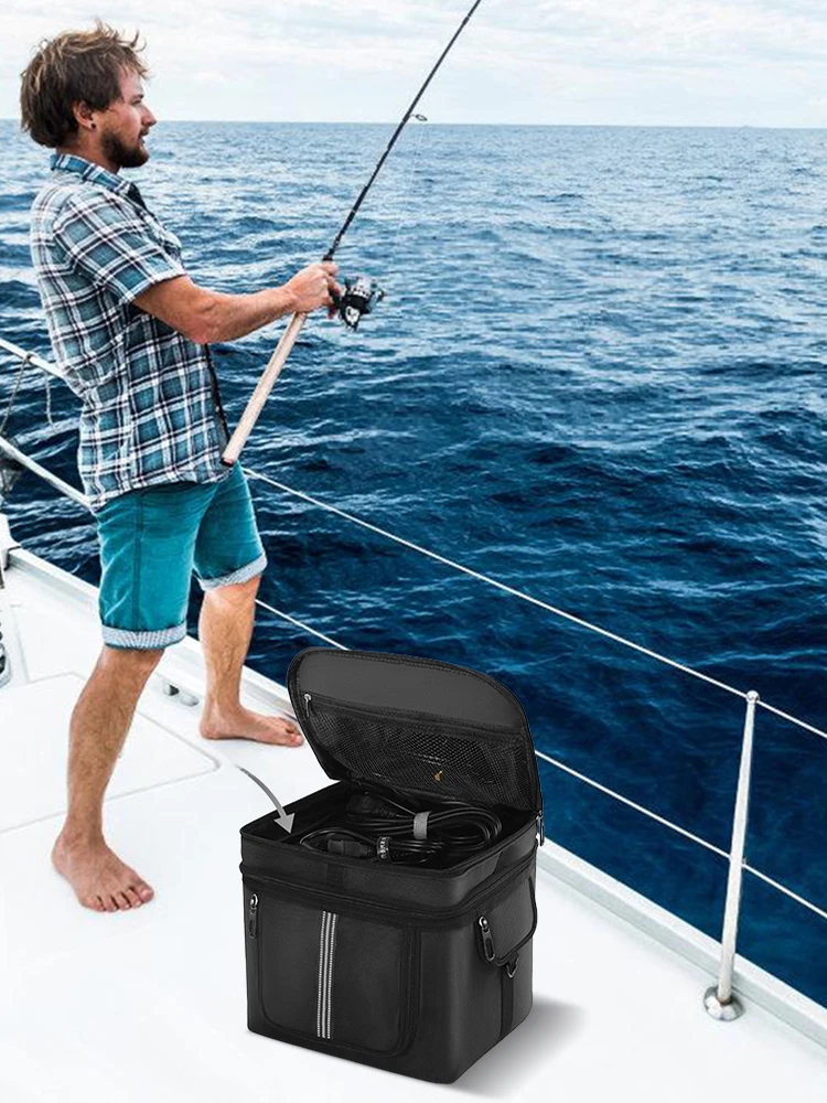 Borsa per centrale elettrica portatile Custodia da trasporto antigoccia Custodia Tasche multiple per Ecoflow River 2 Pro per Ecoflow River 2 Max