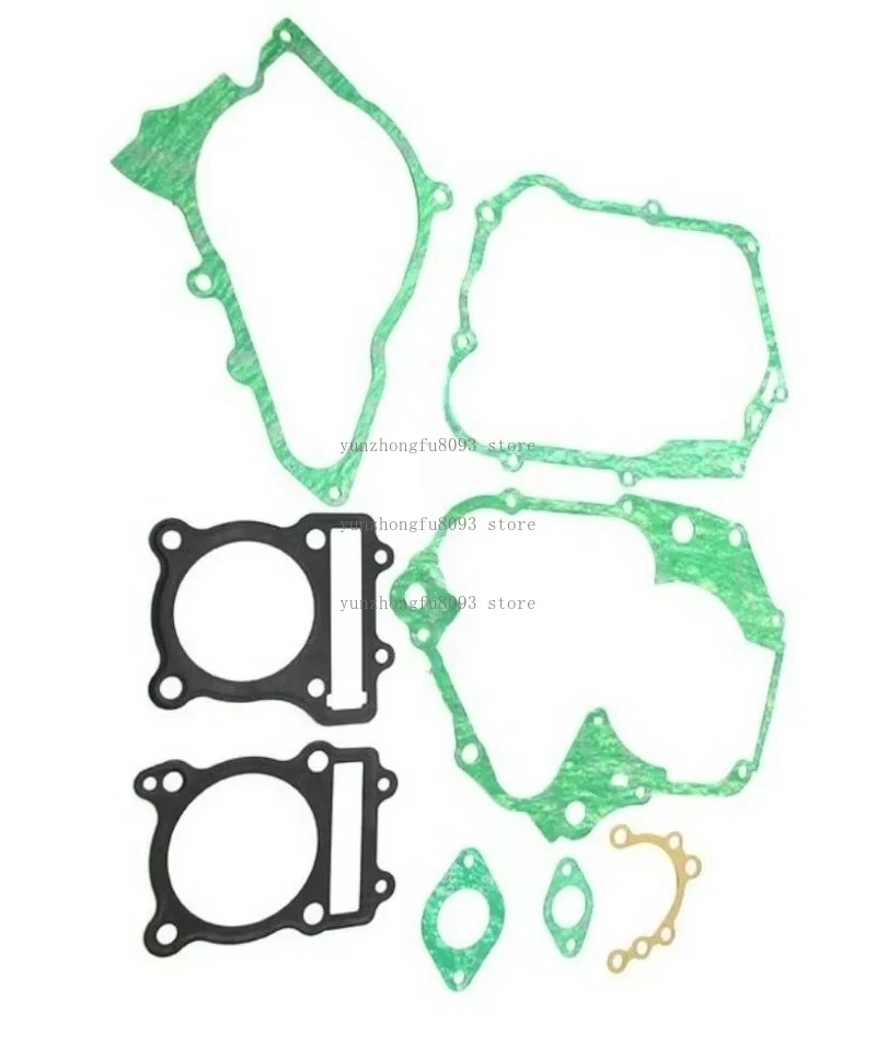 190cc Engine Gasket Set, Full Seal Gasket Kit for Cylinder Head Crankcase Cover Motor Repair Replacement