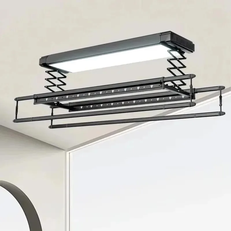 Electric Clothes Drying Rack With  and Tmall Genie Voice Control for Easy Operation and Fast Drying Results
