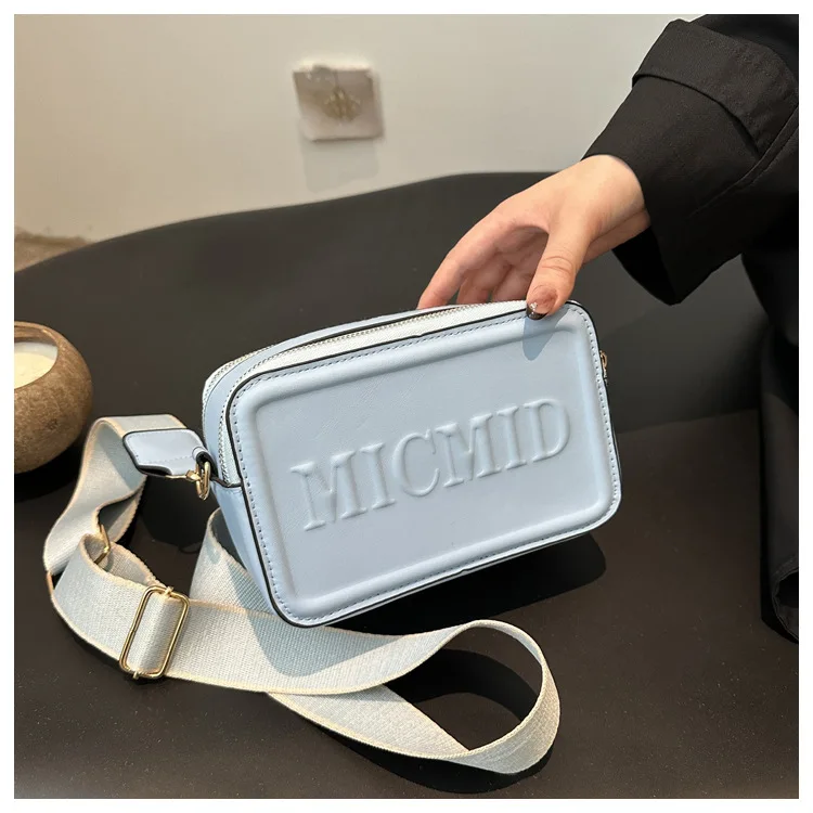 

​​2025 Fall Winter Minimalist Square Bag Letter Print Shoulder Crossbody Purse Casual Stylish Tote for Women Trendy Versatile​