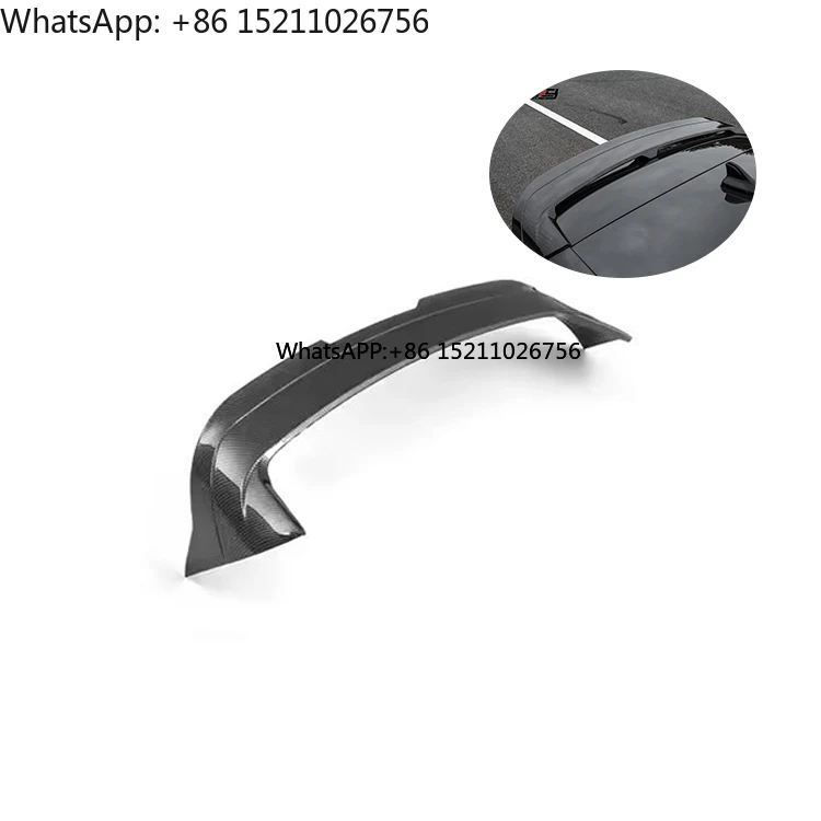 

High Quality Real Carbon Fiber Roof Spoiler Rear Wing CS Style Car Exterior Parts for VW Golf 8 MK8 Pro R-Line Accessory