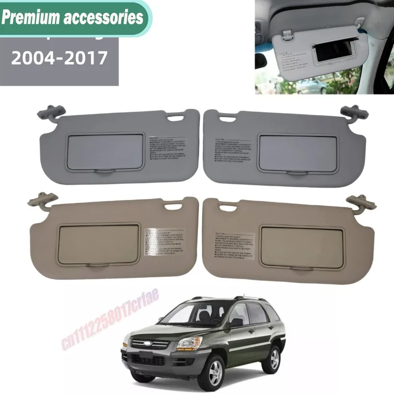 For Kia Sportage 2004 2005 2006 2007 2008 2009 2010 2011 2012-2017 Left Right Sunvisor Sun Shade Front Sunshade Panel Sun Visor