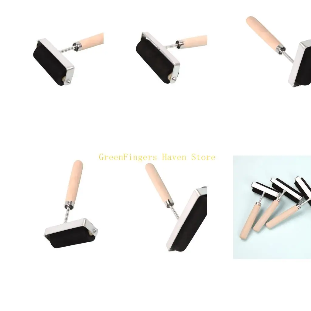 

F68D Резиновый валик Ролики Brayer Крафтовые валики Brayer Инструмент Brayer Кисть для рисования