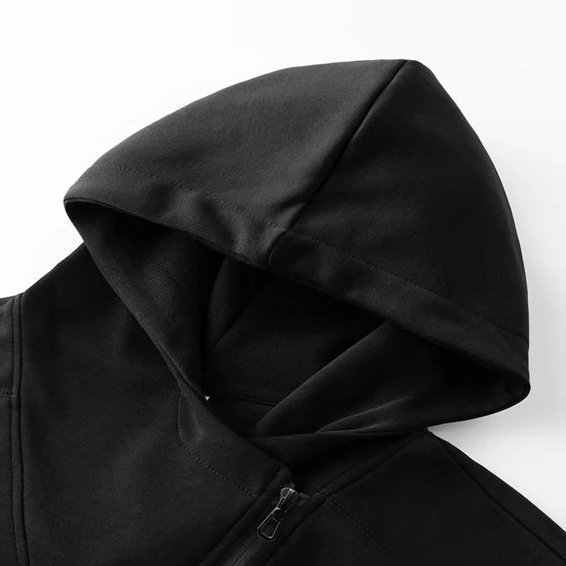 New Men'S Simple Fashionable Hooded Sweatshirt For Spring Autumn Korean Version Trendy Loose And Versatile Handsome Pullover Top