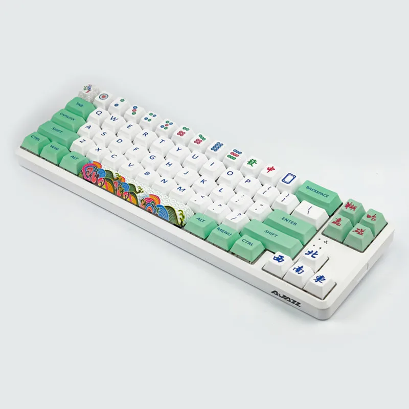PBT 麻雀キーキャップチェリープロファイル染料昇華 128 キー/セット