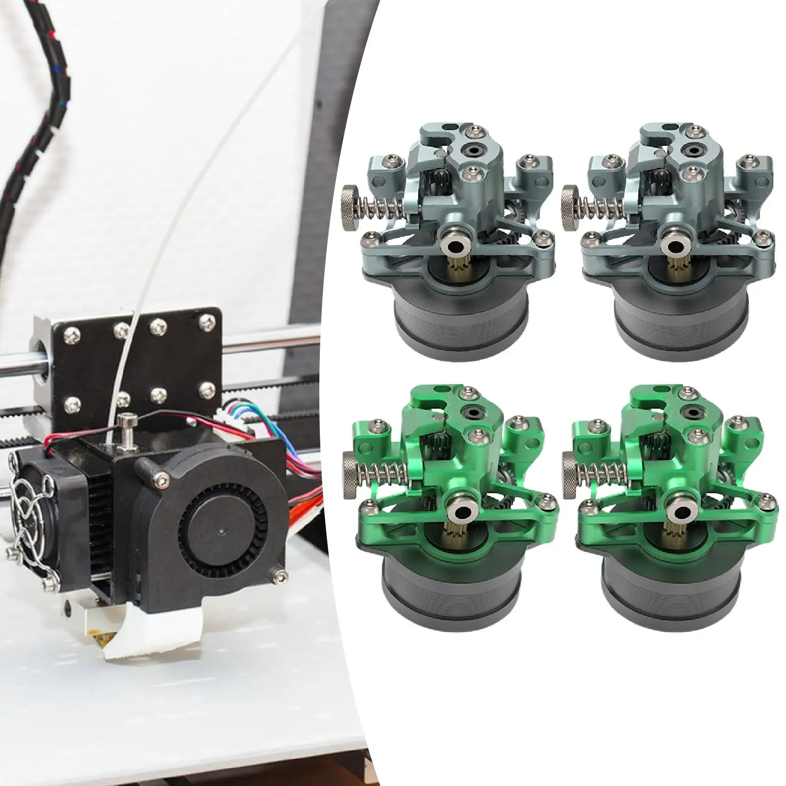 

3D Printer Extruder Replacement Hardware Repair Upgraded Peek Gear for Mini