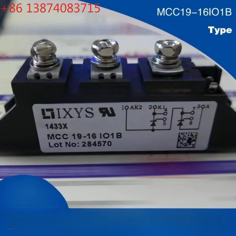 MCC19-16IO1B MCC19-16I01B IGBT THYRISTOR MODULE 1600V 2X40A