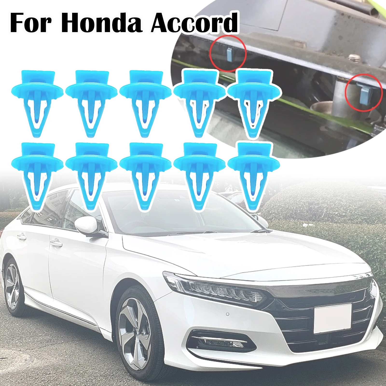 

Car Windshield Cowl Top Fastener Clips Vent Retainer Plastic Rivet Accessories For Honda Accord Civic Cr-Z Jazz 90602-Ta0-003