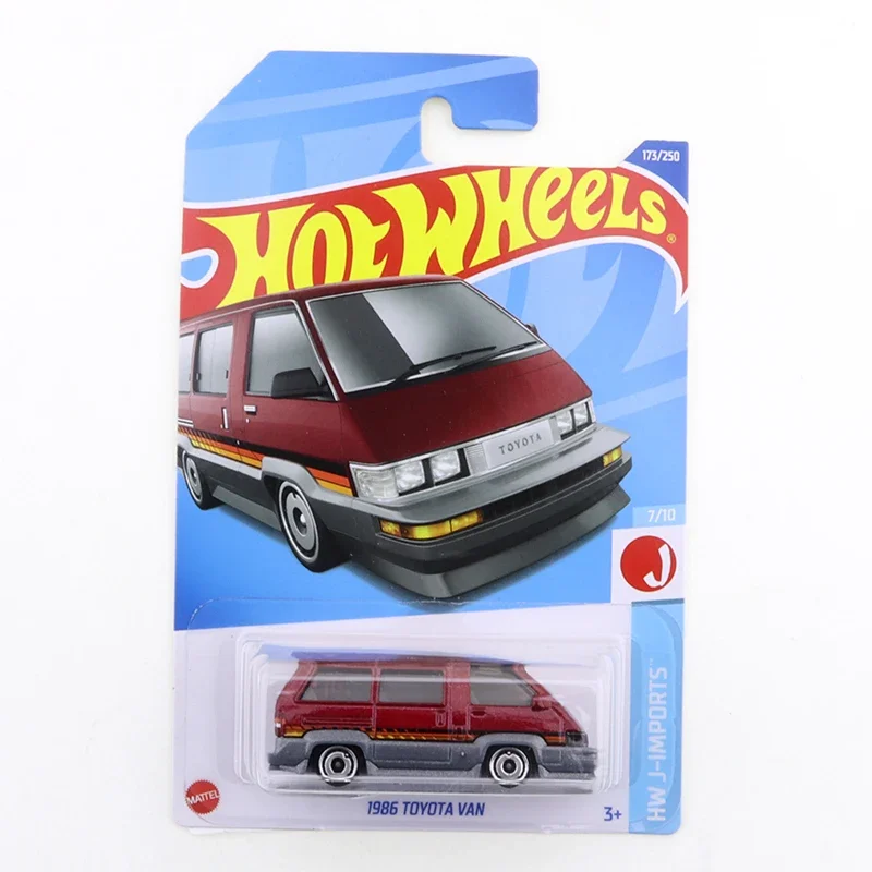 2022 Original Hot Wheels J Lot TOYOTA VAN MAZDA RX-7 NISSAN SKYLINE 2000GT-R LBWK Die Casting Alloy Car Model Boy Toy