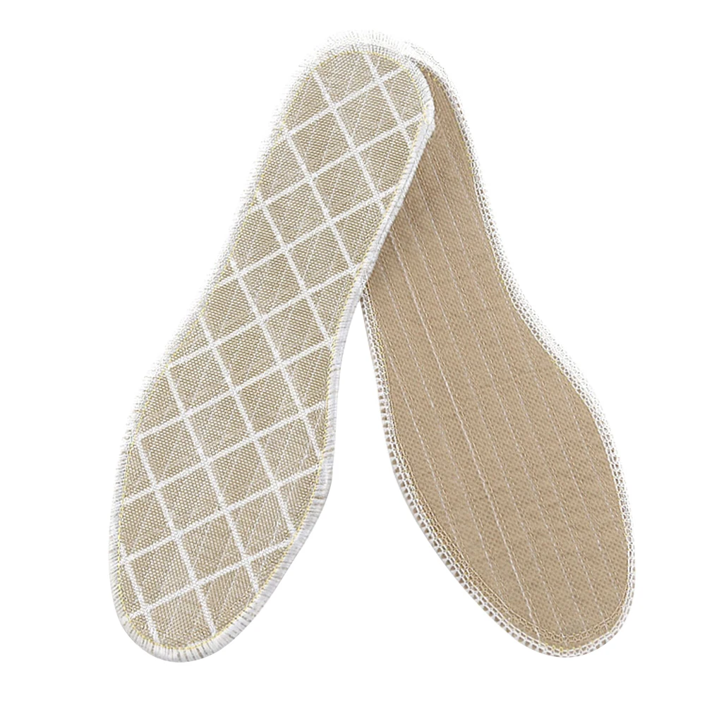 

4 Pairs Deodorizing Insole Bamboo Charcoal Shoe Pads Foot Sweat Absorbing Insoles Man
