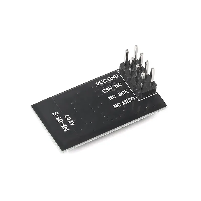 NF-05-S 2.4G وحدة وحدة لاسلكية/رقاقة Ci24R1/واجهة SPI/هوائي PCB على متن الطائرة