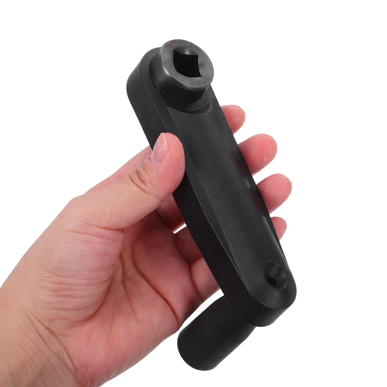 Hospital Bed Crank Handle Black Folding Concealed Manual Adjuster Ergonomic Retractable Replacement