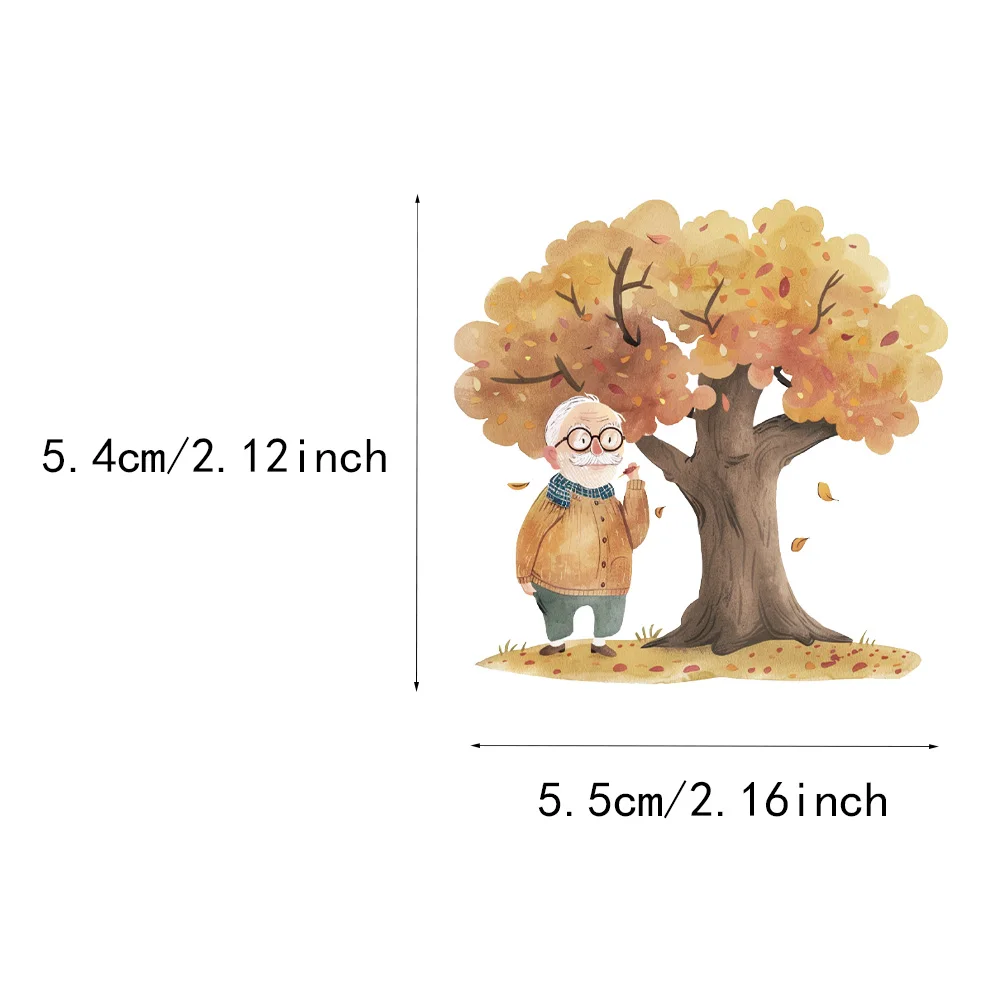 50PCS Fairy Tale Watercolor Graffiti Stickers Handmade Account DIY Luggage Notebook Motorcycle PET Waterproof Stickers