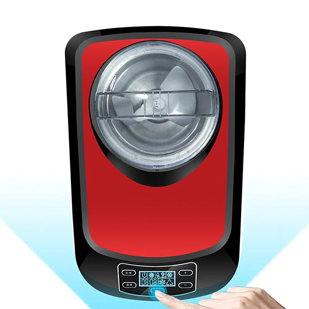 Macchina per il gelato da 1,5 litri Macchina per il gelato fatta in casa automatica veloce Intelligente � � �  �  � �  � �ާ � � �  � �