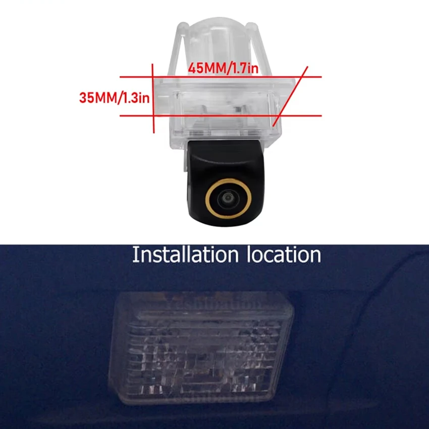 170 Degree AHD 1920x1080P Car Rear Camera For Mercedes Benz C180 C200 C280 C300 C350 C63 AMG Parking Reverse Camera Accessories