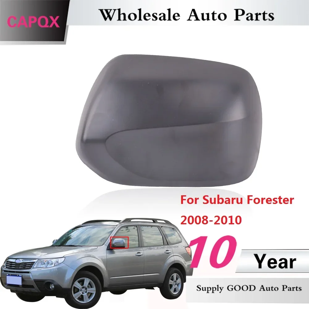 

CAPQX For Subaru Forester 2008 2009 2010 Outside Rearview Mirror Cover Side Rear View Mirror House Cap Shell Mirror Lid