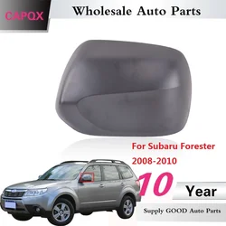 CAPQX For Subaru Forester 2008 2009 2010 Outside Rearview Mirror Cover Side Rear View Mirror House Cap Shell Mirror Lid