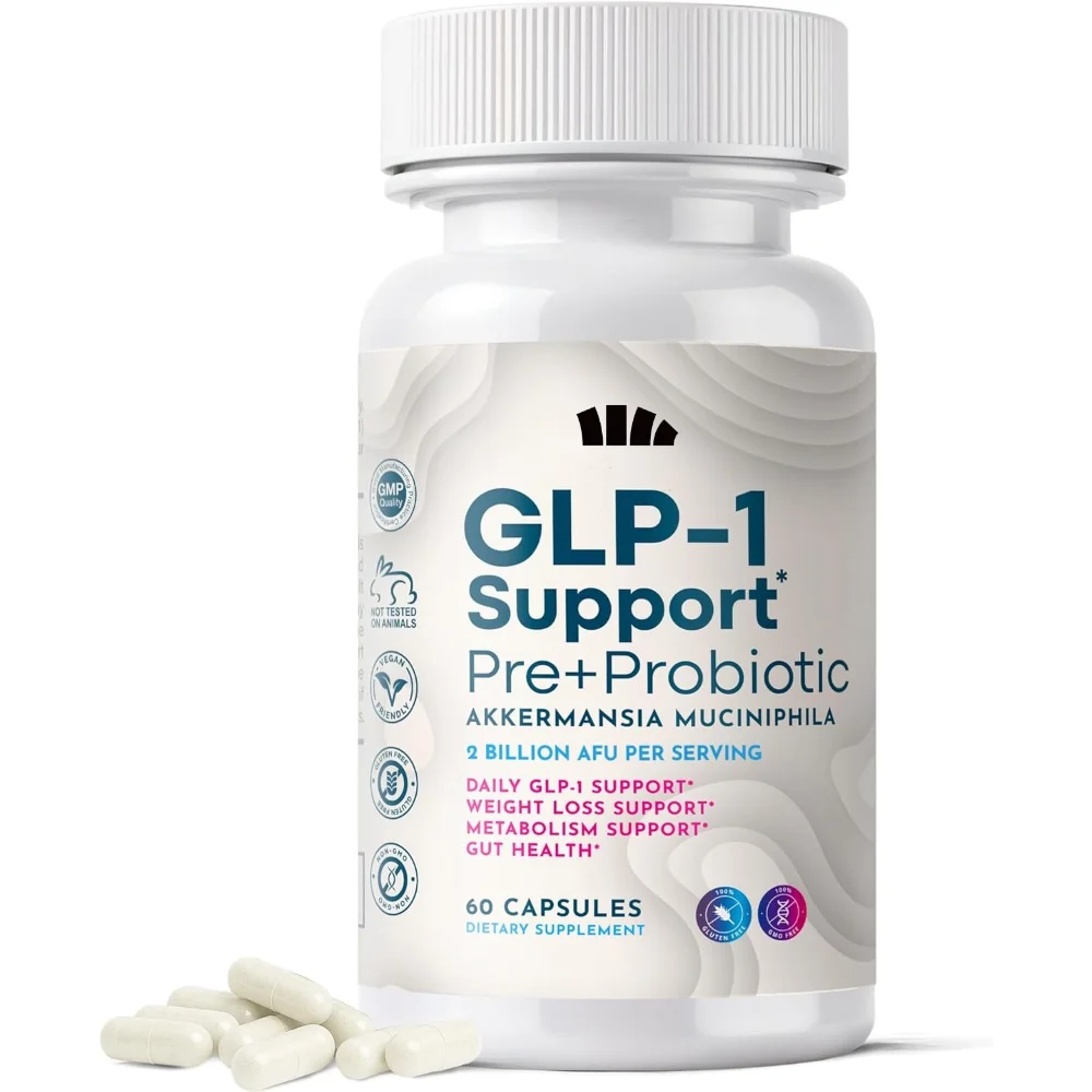 Probiotic Supplements - Lactobacillus Salivarius Gasseri、 Rat Plum Sugar Intestinal Digestive Health Support-60 Capsules