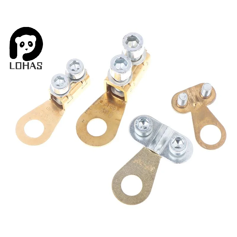 1PC Car Battery Clip Car Battery Terminals Thickened Wire Pure Copper Pile Head Terminal Chuck Replacement