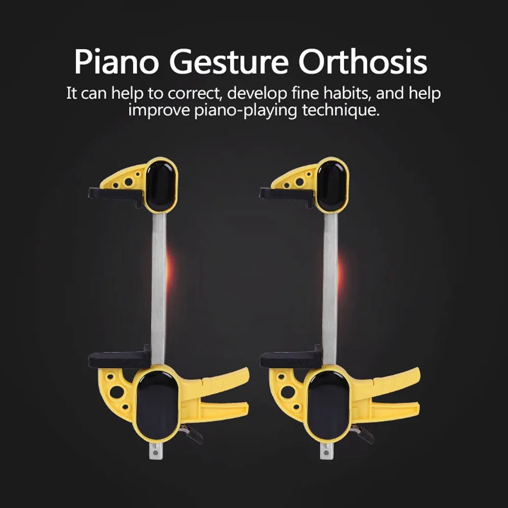 Adjustable ​Piano Hand Gesture Orthoses ​Wrist Support​ ​Finger Corrector​ ​Wrist Braces​ ​Posture Correction​