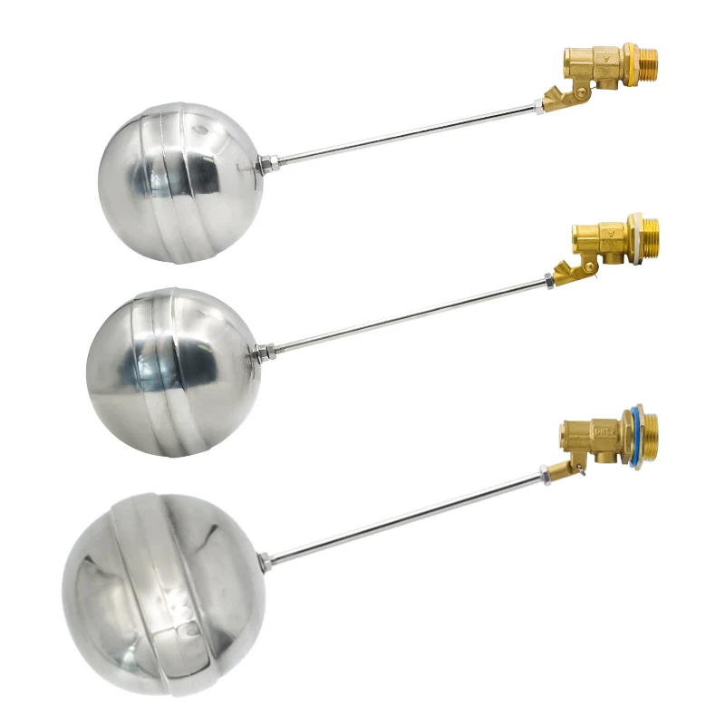 DN15 DN20 DN25 Male Thread Float Ball Valve Copper Valve Water Tank Liquid Level Flow Control Cistern/Expansion Tanks
