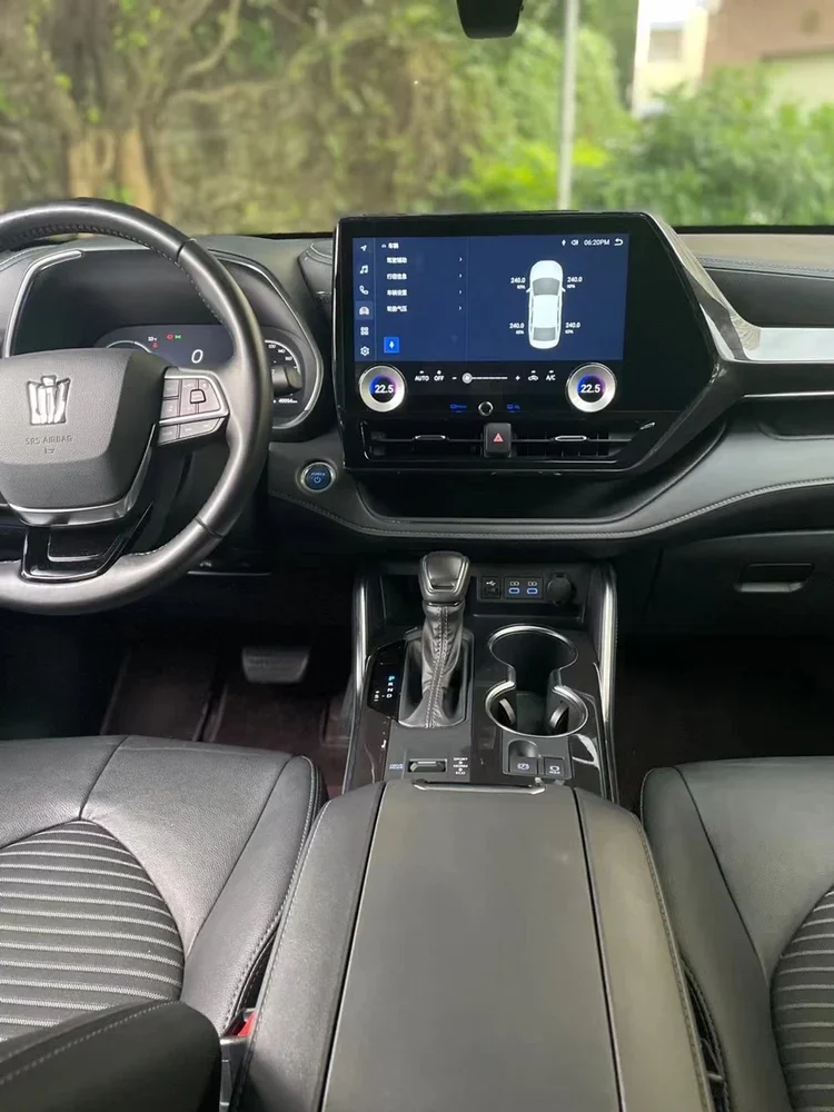 12.1'' Android VerticalScreen Car Radio Multimedia GPS Navi Video Playe For Toyota Land Cruiser LC100 Lexus LX470 Carplay 4G DSP