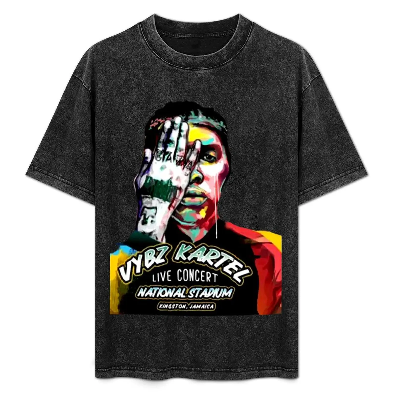 

A DI TEECHA AKA VYBZ KARTEL AKA WORLD BOSS T-Shirt oversized aesthetic clothes graphic t shirts kawaii clothes men tshirt