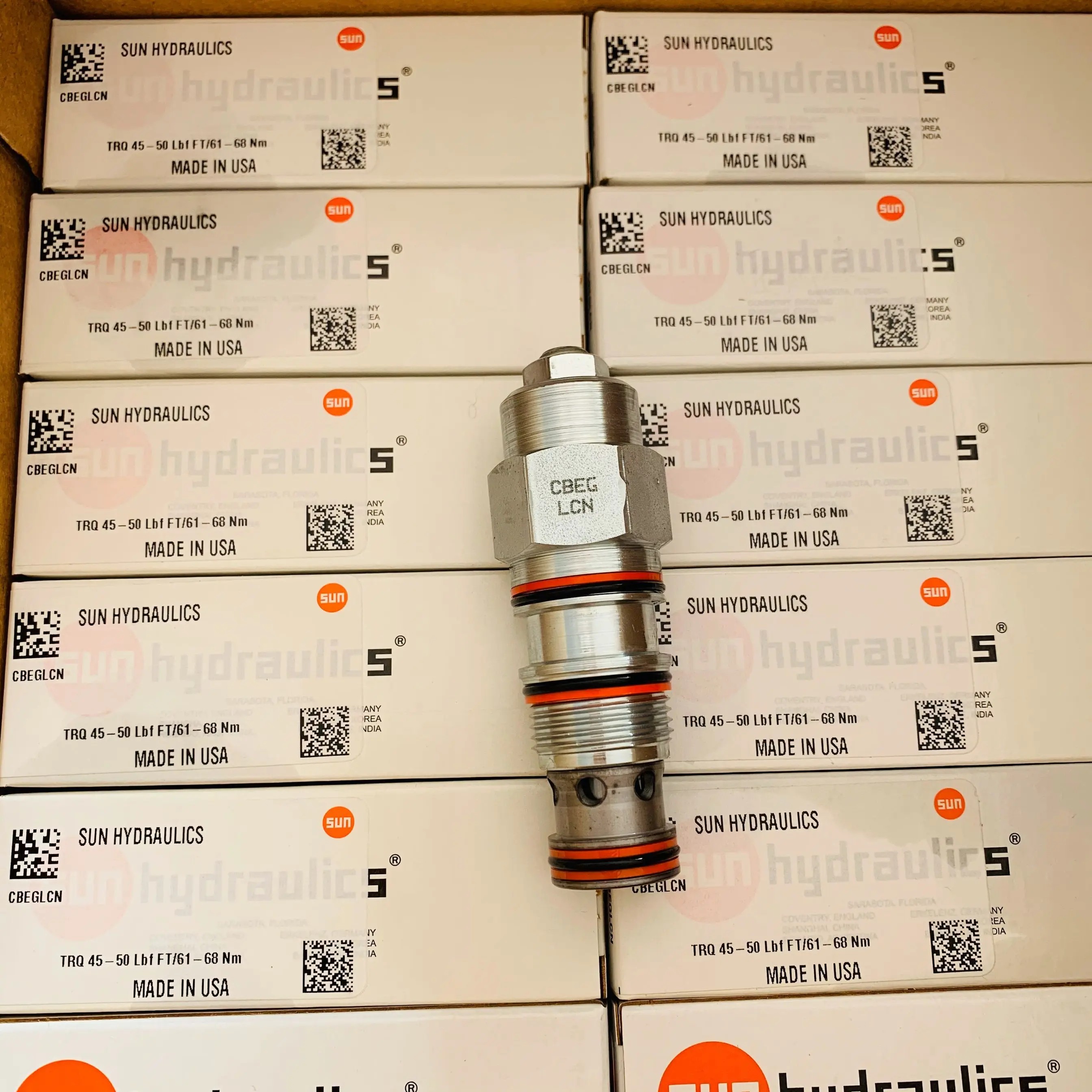 CBEG-LCN CBEGLCN CBEGLDN CBEG-LDN CBEG LCN SUN Hydraulics Original  4.5:1 pilot Ratio, Standard Capacity Counterbalance Valve