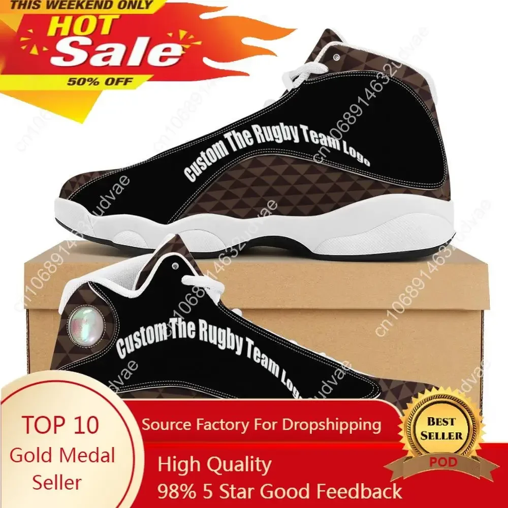 2020 Newly Polynesian Samoan Tribal Style Boy Sneakers Running Shoes Custom Ball Sports Team Logo Men's Basketball Sports Shoes