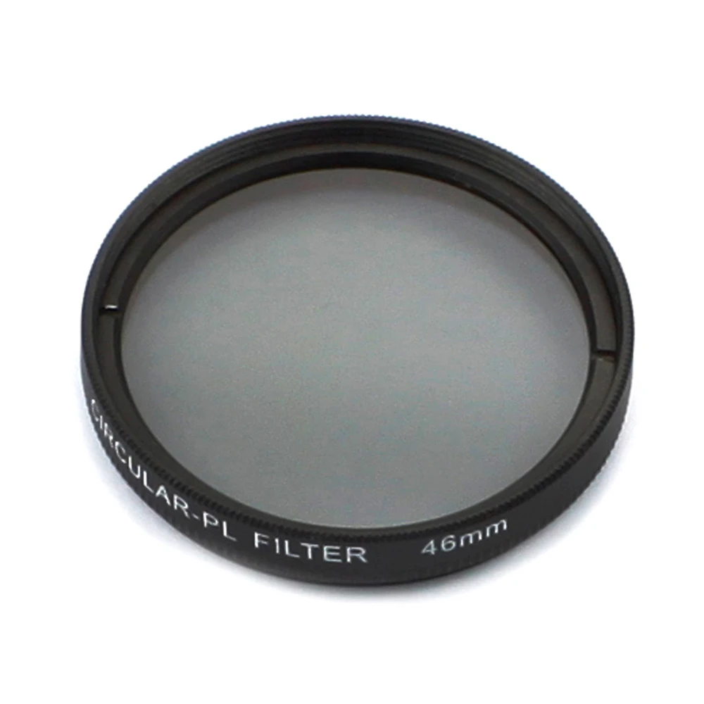 46ミリメートル円形分極(cpl)フィルタースーツ用レンズソニーpentaxキヤノンニコンオリンパス