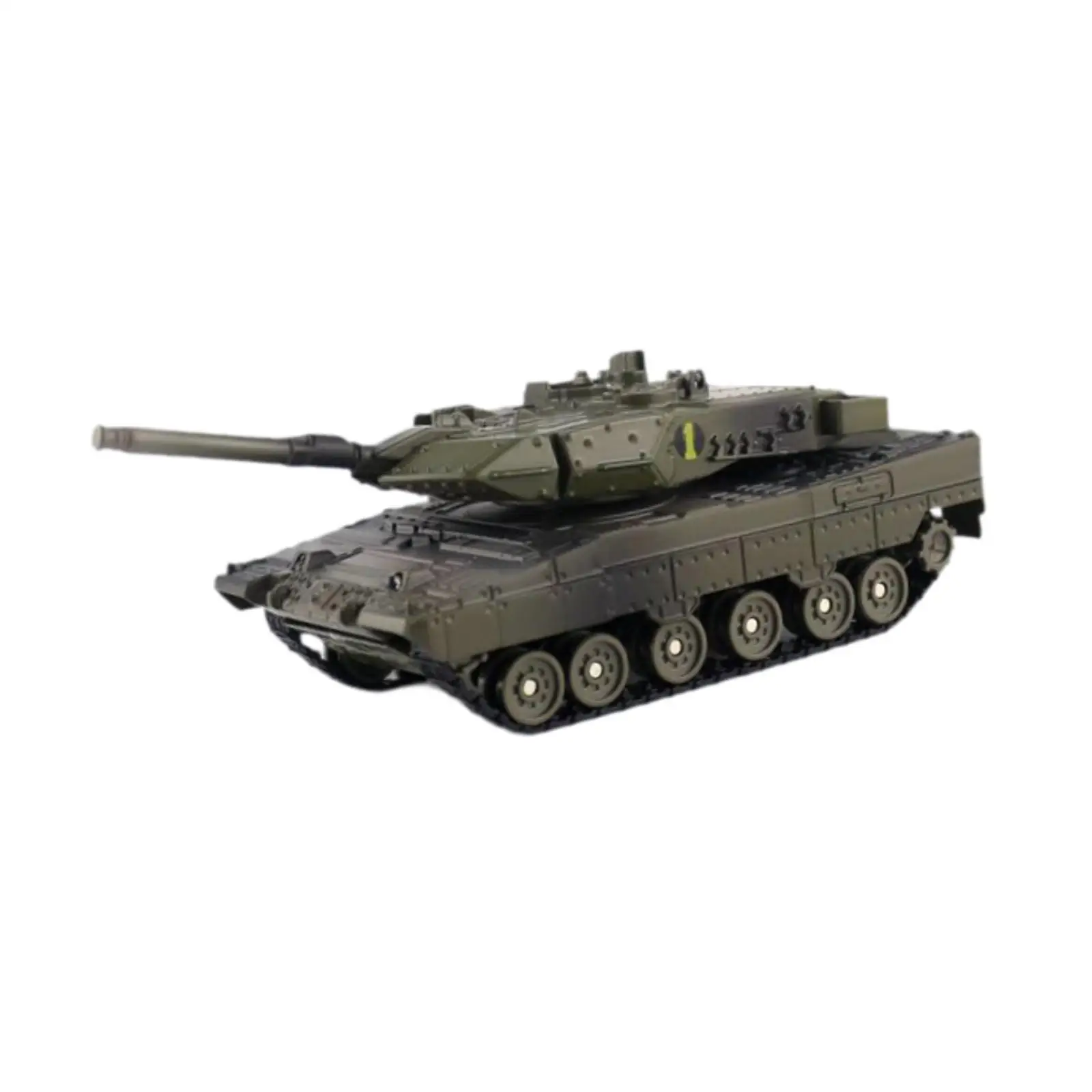 1/48 4D Tank Rotate The Turret Diecast Alloy for Adults Gift Collectibles