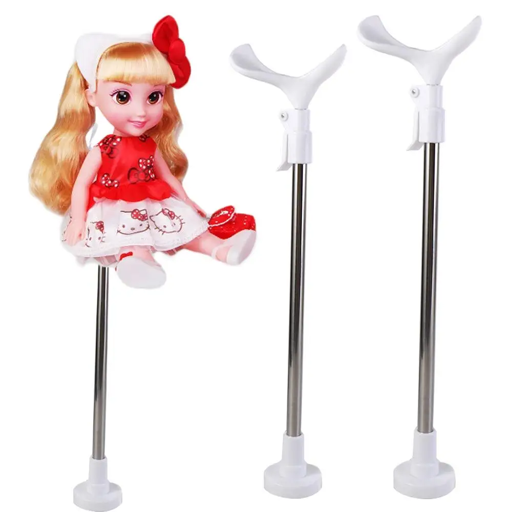 

Stretchable Dolls Stand Standing Holder Adjustable Dolls Display Holder 4 Size Action Figures Doll Model Bracket Grils Toy