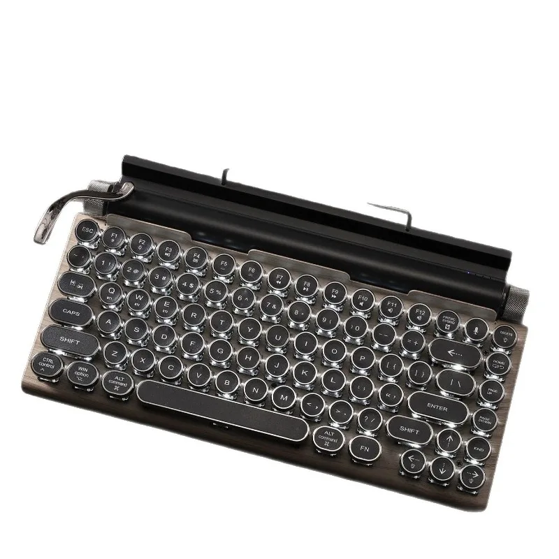 Dot Bluetooth 5.0 dual-mode retro typewriter, mechanical mouse, keyboard, green axis