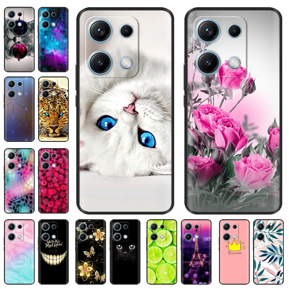 For Redmi Note 14S Case New Design Cute Silicon Back Cover Phone Case For Xiaomi Redmi Note 14S Cases Note14S Soft Bumper Coque